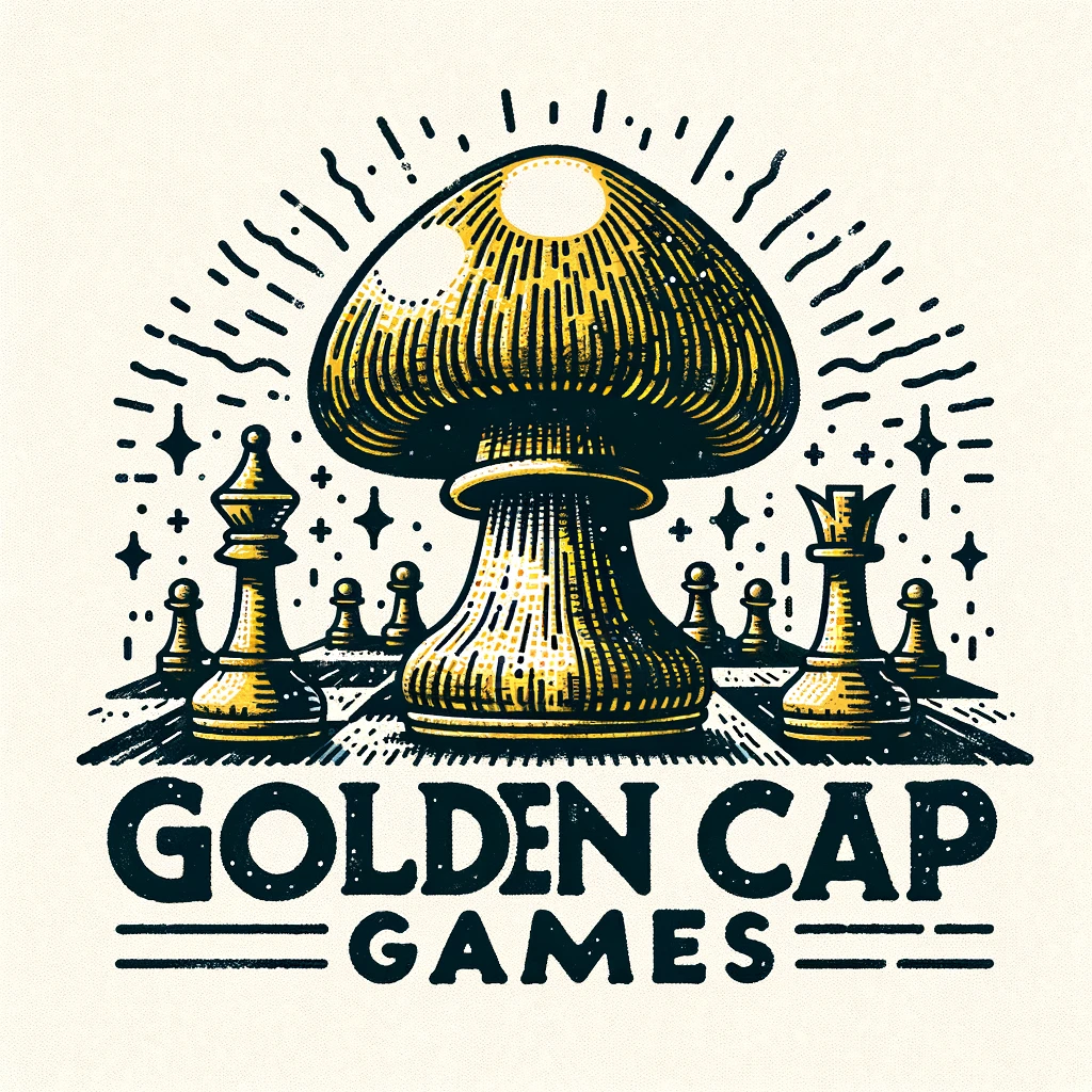 Golden Cap Games Logo